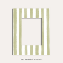  Matcha Cabana Stripe Photo Mat