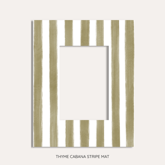 Thyme Cabana Stripe Photo Mat