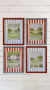 Tomato Cabana Stripe Photo Mat