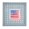 Powder Blue Gingham Flag