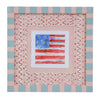 Pink & Blue Stripe Flag