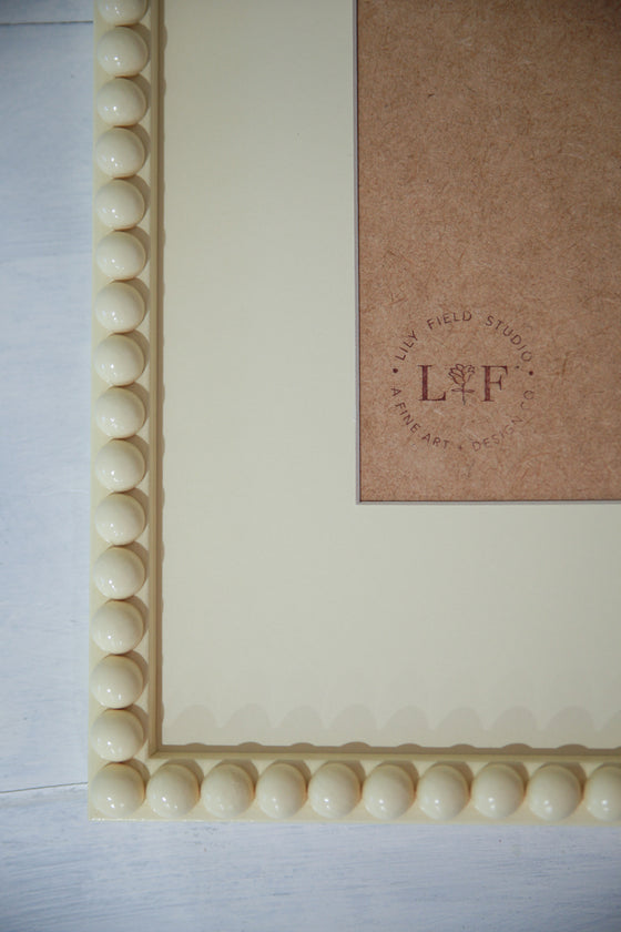 Butter Monochrome Frame + Mat