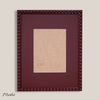 Merlot Monochrome Frame + Mat
