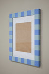 Chunky Stripe Frame : Powder Blue