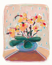  Print : Orchids No. 6